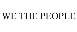 WE THE PEOPLE trademark