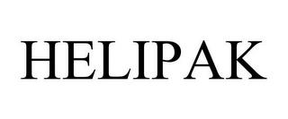 HELIPAK trademark