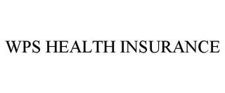 WPS HEALTH INSURANCE trademark