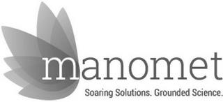 MANOMET SOARING SOLUTIONS. GROUNDED SCIENCE. trademark