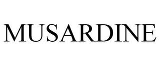 MUSARDINE trademark