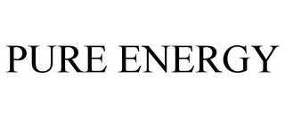 PURE ENERGY trademark