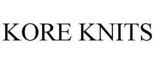 KORE KNITS trademark