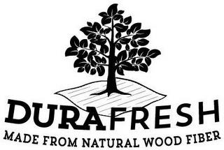 MADE FROM NATURAL WOOD FIBER DURAFRESH trademark