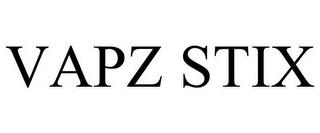 VAPZ STIX trademark