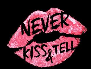 NEVER KISS & TELL trademark