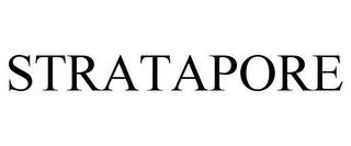 STRATAPORE trademark