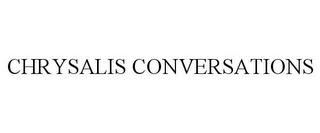 CHRYSALIS CONVERSATIONS trademark