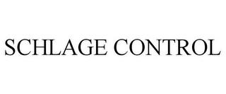 SCHLAGE CONTROL trademark