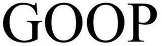 GOOP trademark