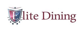 ELITE DINING trademark