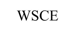 WSCE trademark