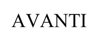 AVANTI trademark