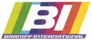 BI BRANIFF INTERNATIONAL trademark