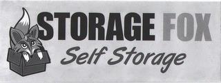 STORAGE FOX SELF STORAGE trademark