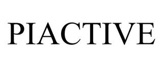 PIACTIVE trademark