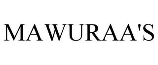 MAWURAA'S trademark