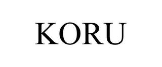 KORU trademark