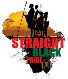 STRAIGHT BLACK PRIDE X trademark