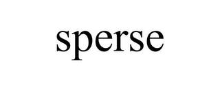 SPERSE trademark