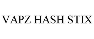 VAPZ HASH STIX trademark