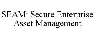 SEAM: SECURE ENTERPRISE ASSET MANAGEMENT trademark