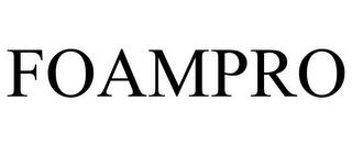 FOAMPRO trademark