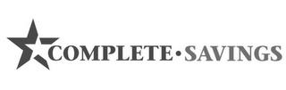 COMPLETE · SAVINGS trademark