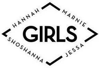 HANNA MARNIE SHOSHANNA JESSA GIRLS trademark