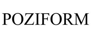 POZIFORM trademark