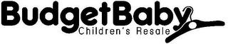 BUDGETBABY CHILDREN'S RESALE CHILDREN'SRESALE trademark