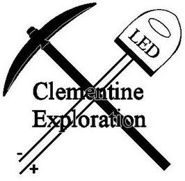 CLEMENTINE EXPLORATION LED + - trademark