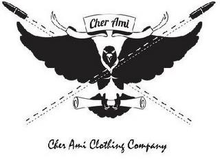 CHER AMI CLOTHING COMPANY trademark