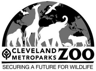 CLEVELAND METROPARKS ZOO SECURING A FUTURE FOR WILDLIFE trademark