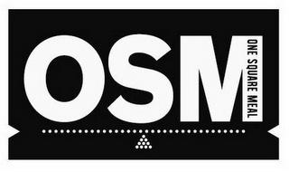 OSM ONE SQUARE MEAL trademark