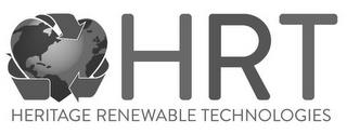 HRT HERITAGE RENEWABLE TECHNOLOGIES trademark