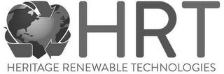 HRT HERITAGE RENEWABLE TECHNOLOGIES trademark