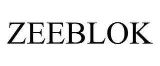 ZEEBLOK trademark