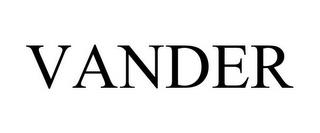 VANDER trademark