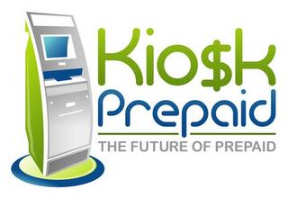 KIO$K PREPAID, THE FUTURE OF PREPAID trademark