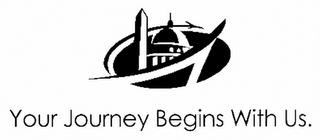 YOUR JOURNEY BEGINS WITH US trademark