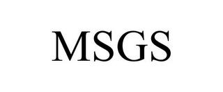 MSGS trademark