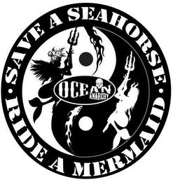 SAVE A SEAHORSE RIDE A MERMAID OCEAN ANARCHY ICJUK trademark