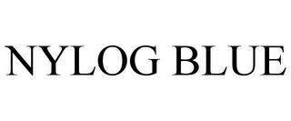 NYLOG BLUE trademark