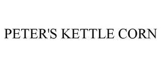 PETER'S KETTLE CORN trademark