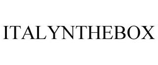 ITALYNTHEBOX trademark