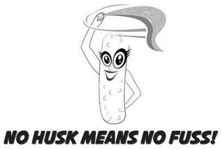 NO HUSK MEANS NO FUSS! trademark