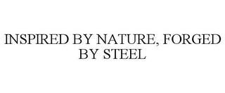 INSPIRED BY NATURE, FORGED BY STEEL trademark