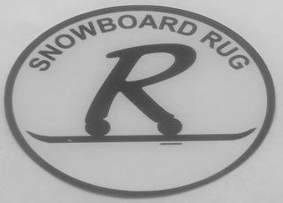 SNOWBOARD RUG R trademark