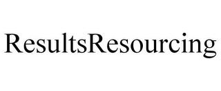 RESULTSRESOURCING trademark